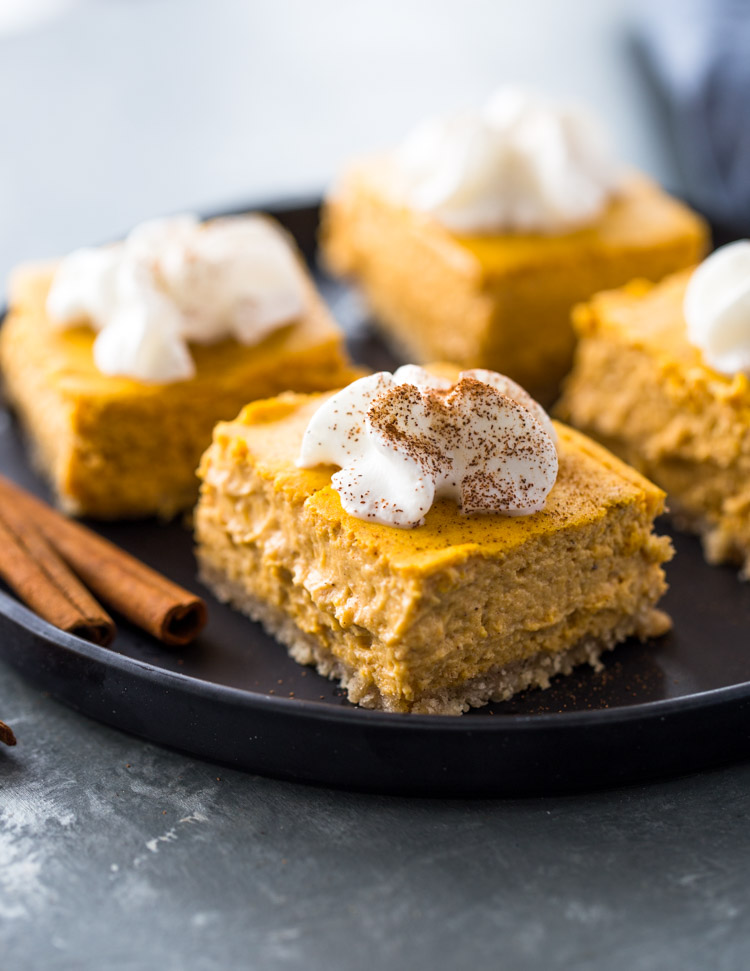 Keto Pumpkin Cheesecake 
