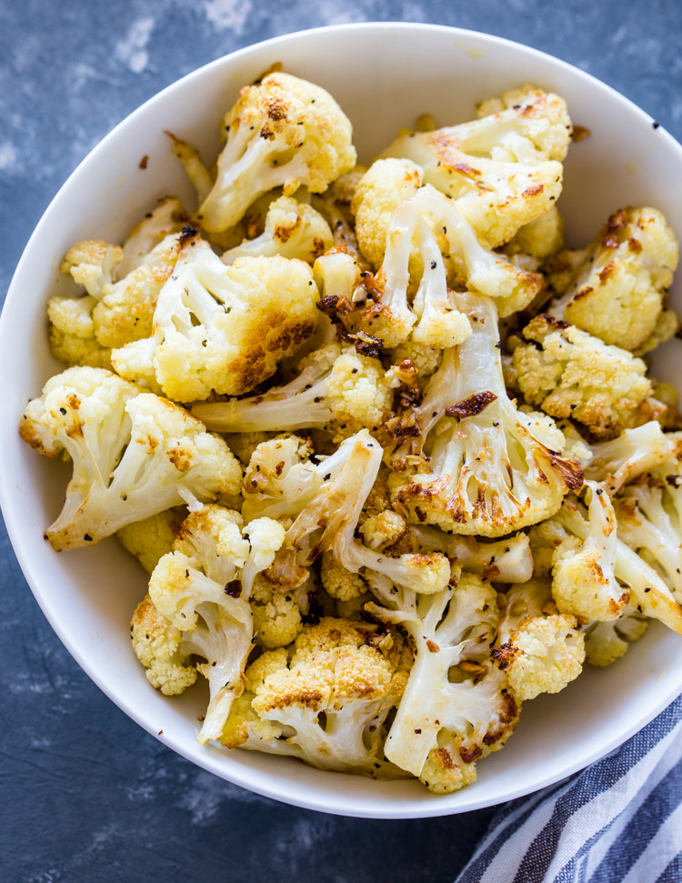 Roasted Garlic Cauliflower